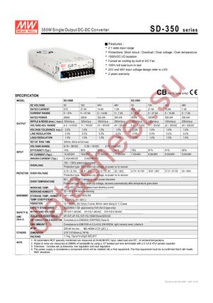 SD-350C-48 datasheet  
